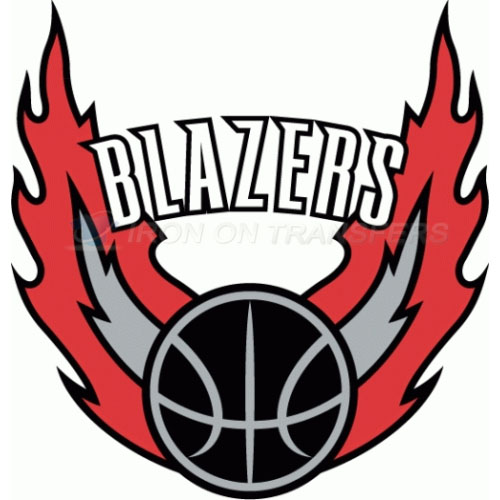 Portland Trail Blazers Iron-on Stickers (Heat Transfers)NO.1173